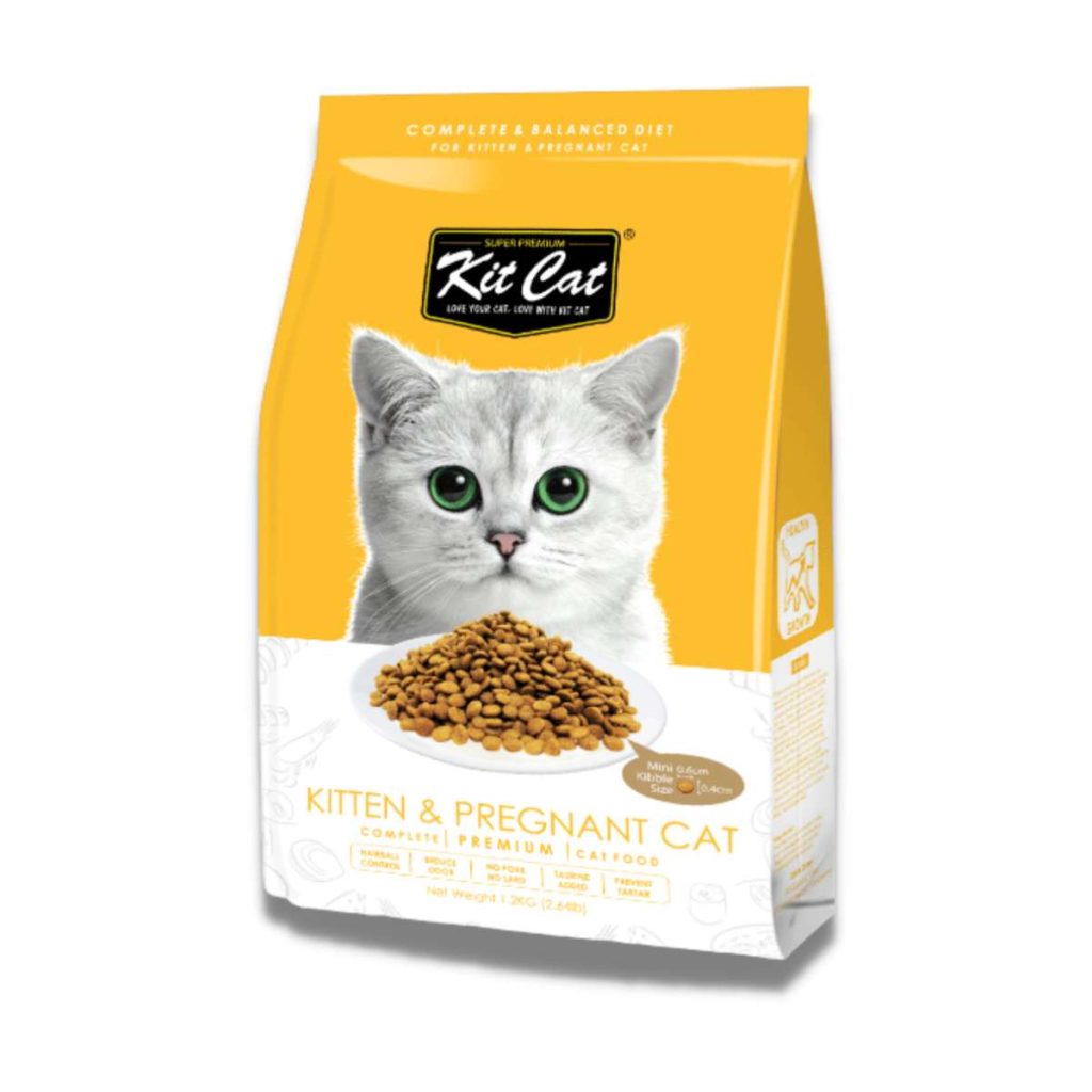 Thức ăn hạt cho mèo